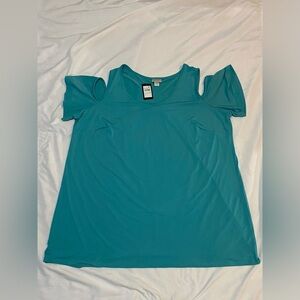 Avenue Open Shoulder Tunic size 20